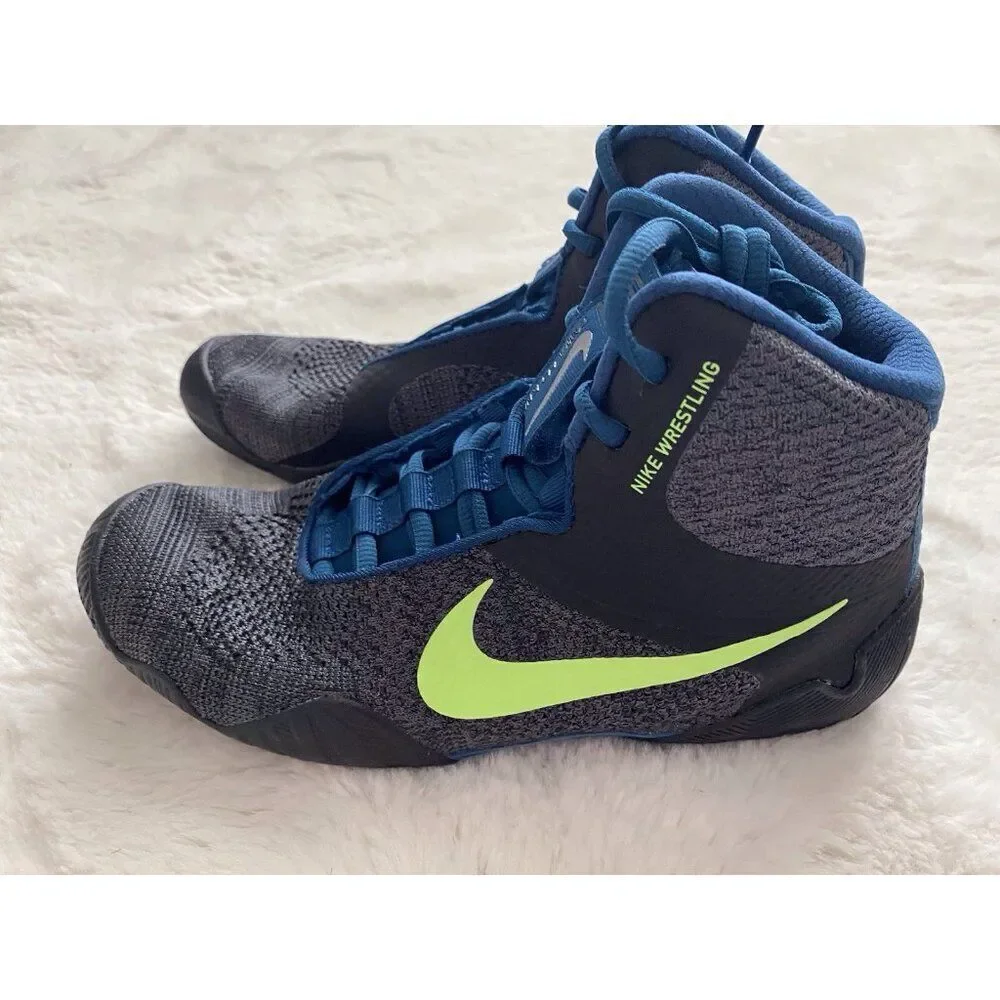 Nike Wrestling Shoe Tawa Anthracite Flyknit CI2952-004 Men’s Sz 9‎ No Box NEW